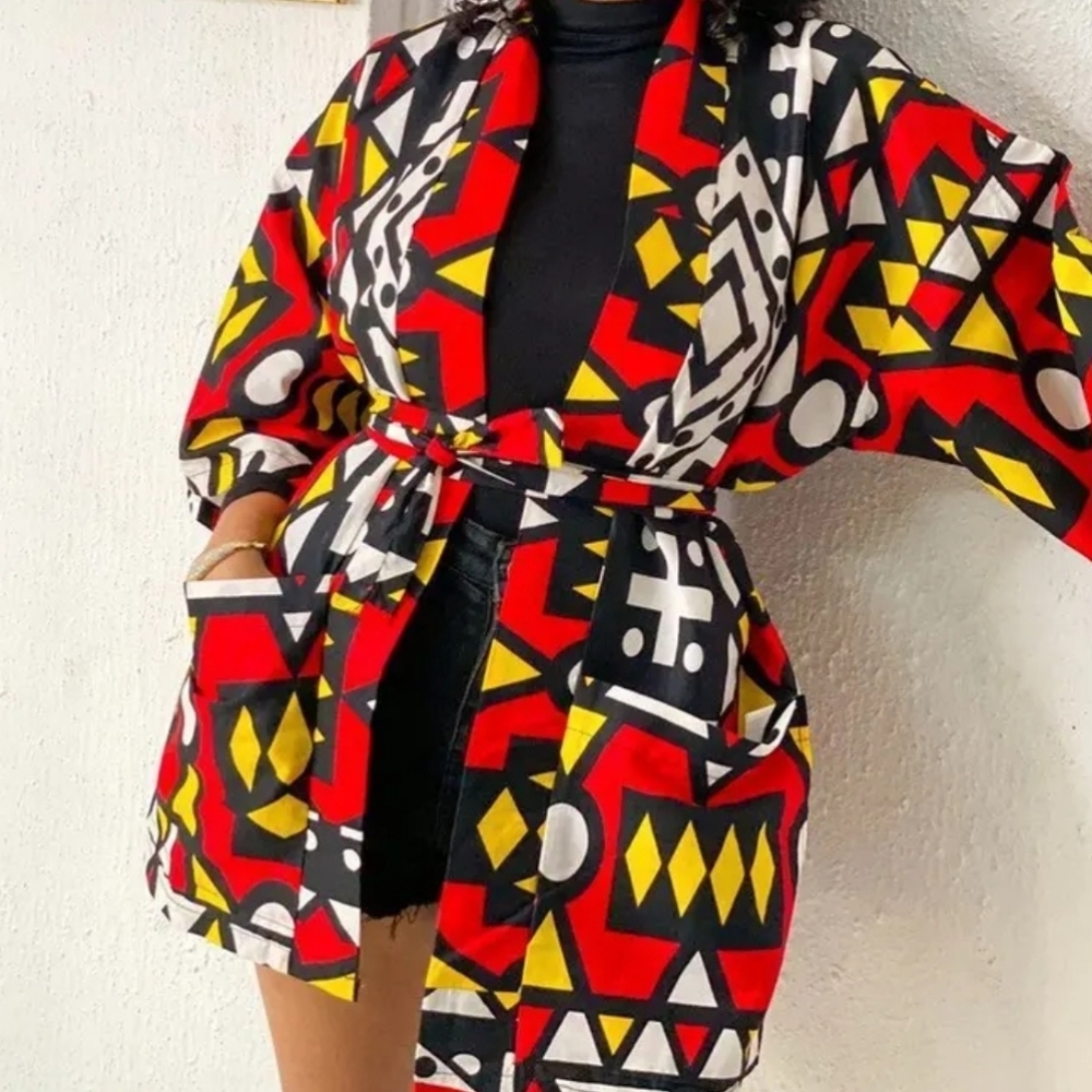Pattern mid wrist jacket
